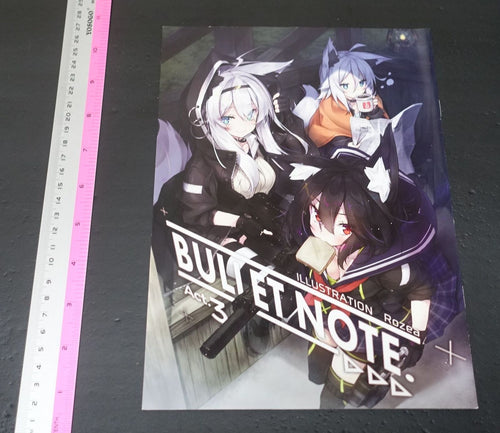 Graphmelt Rozea Girls' Frontline Fan Art Book BULLET NOTE 3 Dolls' Frontline 