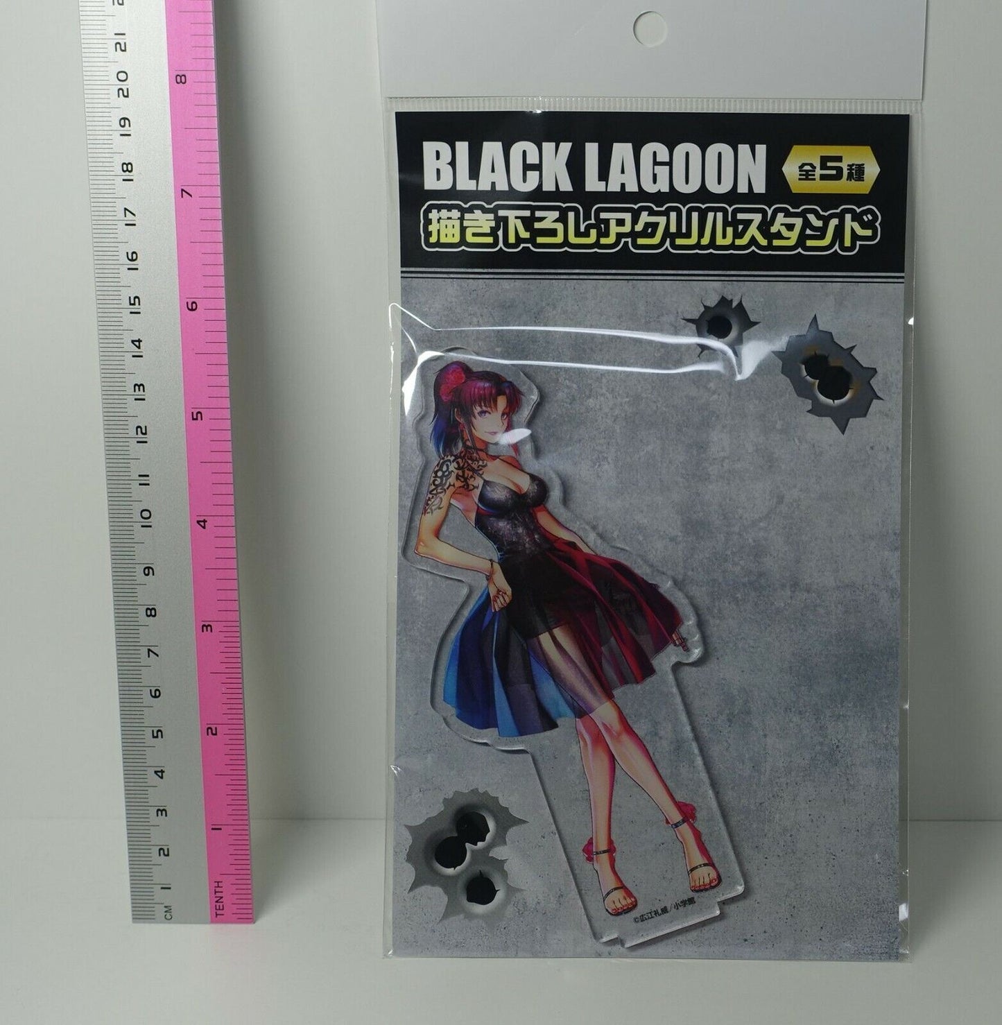 Black Lagoon Exhibition Event item Acrylic Stand Figure Revy , Levi 