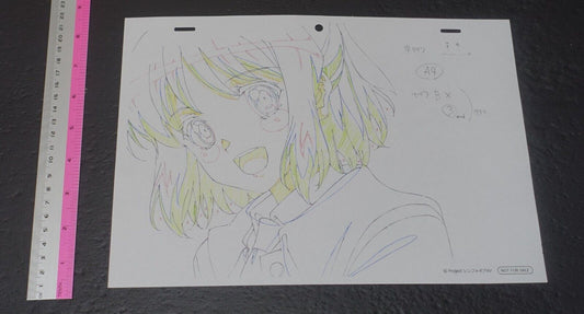 SYMPHOGEAR XV Reproduction Key Frame Art Sheet G 