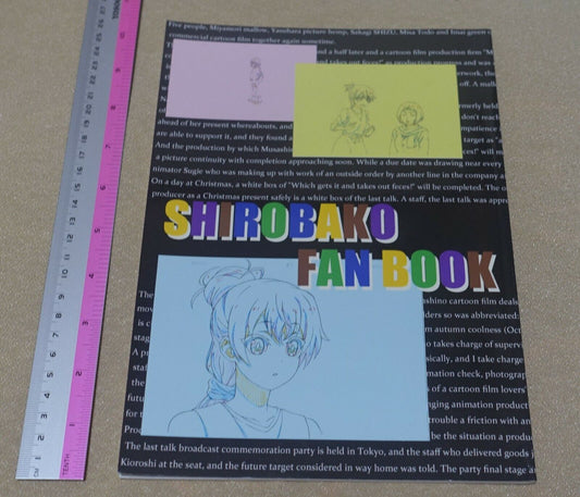 Hiroyuki Obata SHIROBAKO Animation Key Frame Art Book 