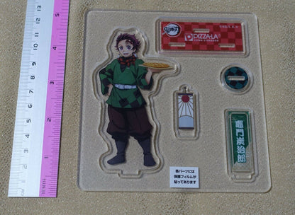 Kimetsu no Yaiba Demon Slayer & Pizza-La Collaboration Acrylic Stand Figure 