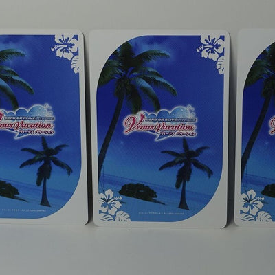 DEAD OR ALIVE Xtreme Venus Vacation BIG PLAYING CARDS TRUMP CARD 