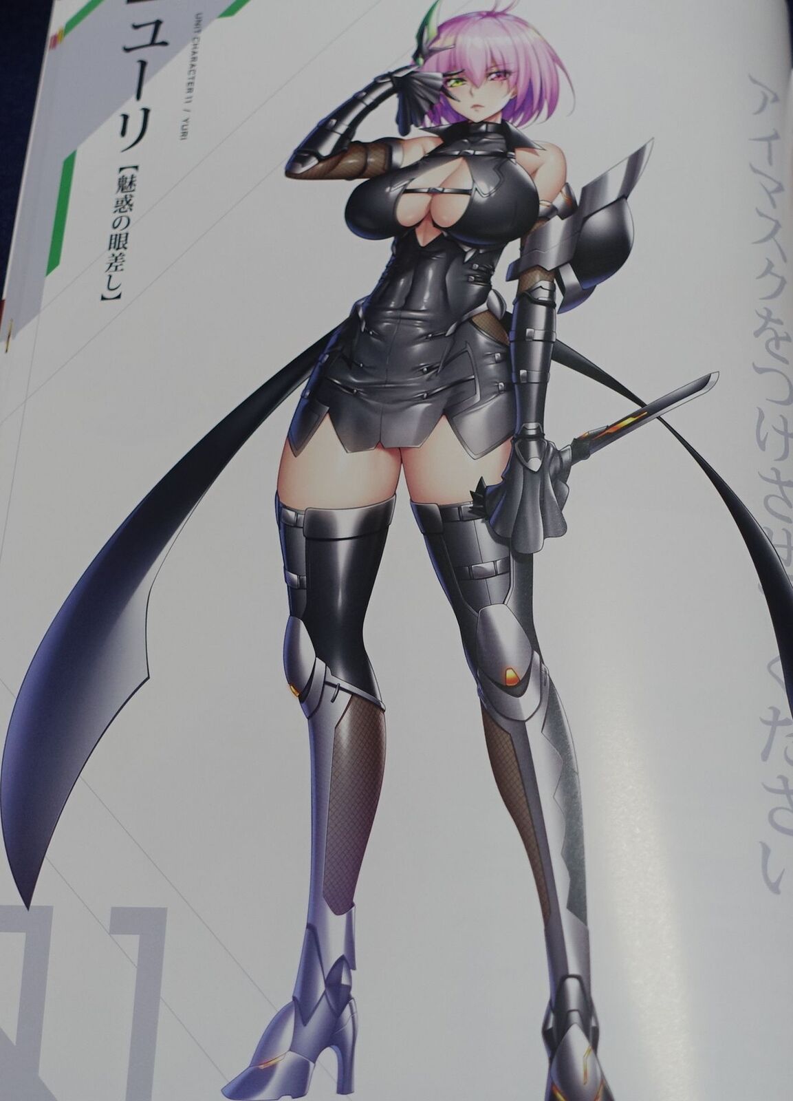 Lilith TAIMANIN RPGX CHARACTER VISUAL ART BOOK Vol.06 ASAGI C100 