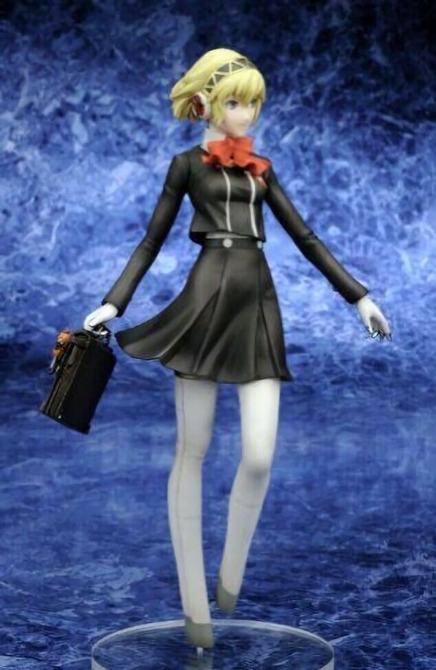 3-7 days from Japan QuesQ Persona 3 Portable Uniformed Version Aegis PVC Figure 
