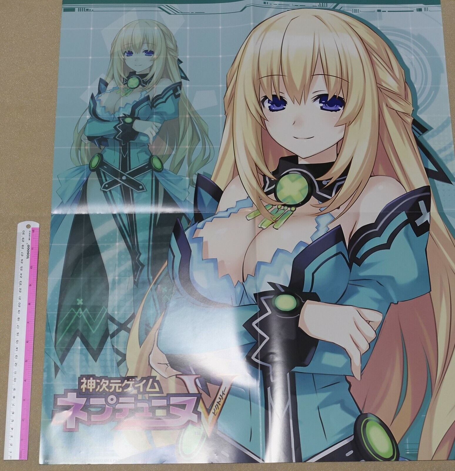 Hyperdimension Neptunia Folded Big Poster Vert 