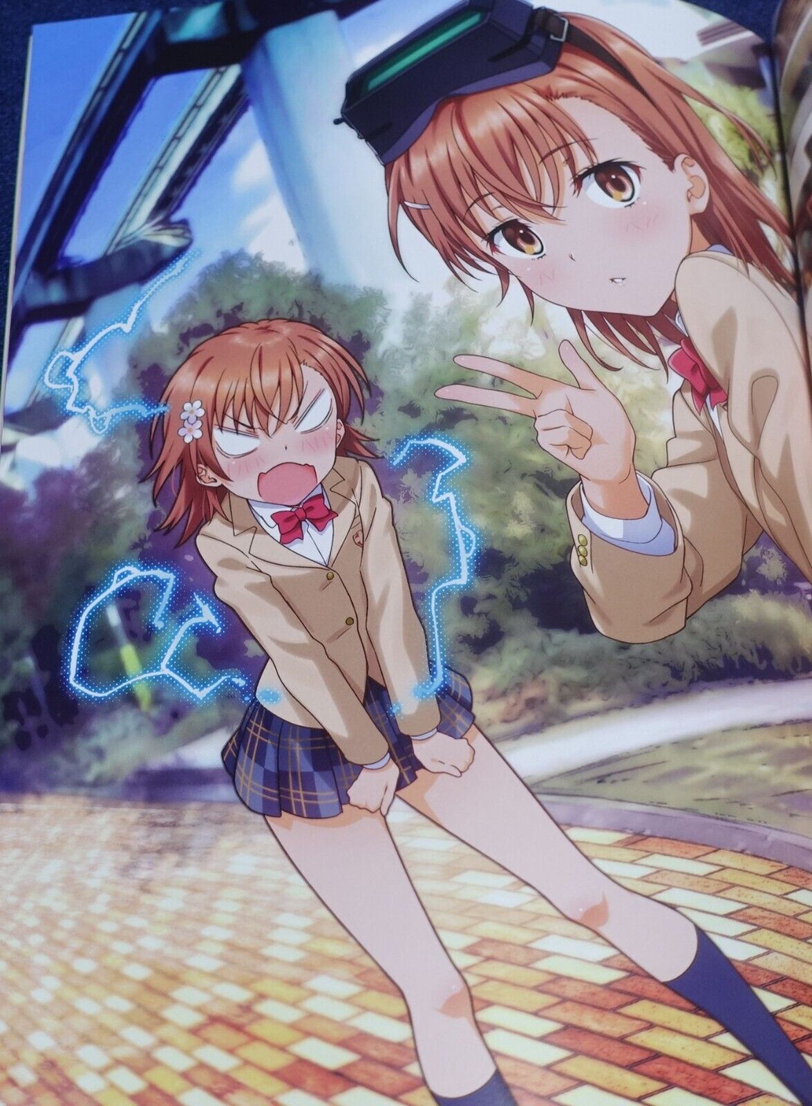 Isshi Puma A Certain Scientific Railgun Mikoto Misaka Fan Art Book 9 & Goods Set 