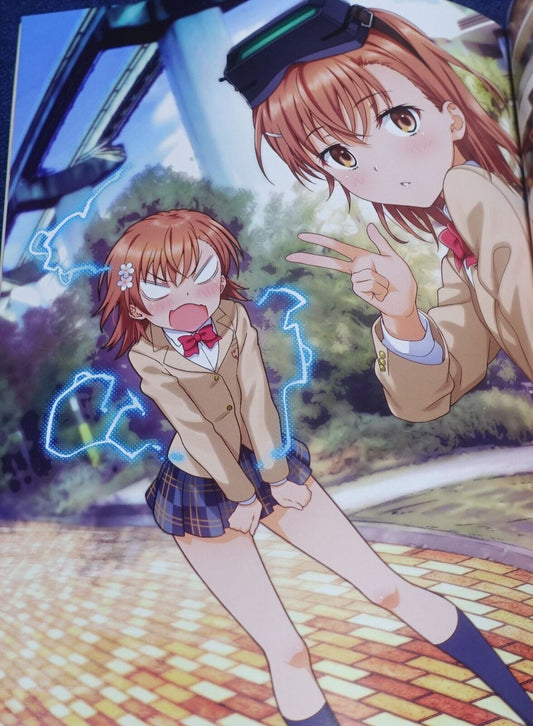 Isshi Puma A Certain Scientific Railgun Mikoto Misaka Fan Art Book 9 & Goods Set 