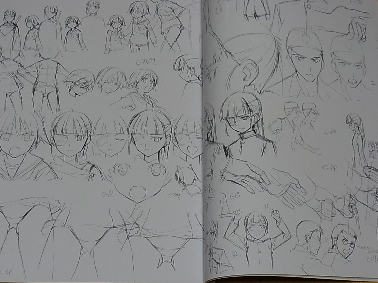 Tomoyasu Kurashima Strike Witches2 Anime Rough Work Collection SW2 no Nanika ! 