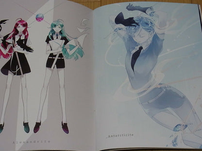 ajimita sanmen Houseki no Kuni Land of the Lustrous Color Fan Art Book Gokuraku 