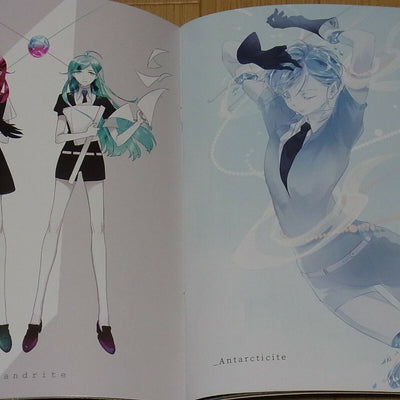 ajimita sanmen Houseki no Kuni Land of the Lustrous Color Fan Art Book Gokuraku 