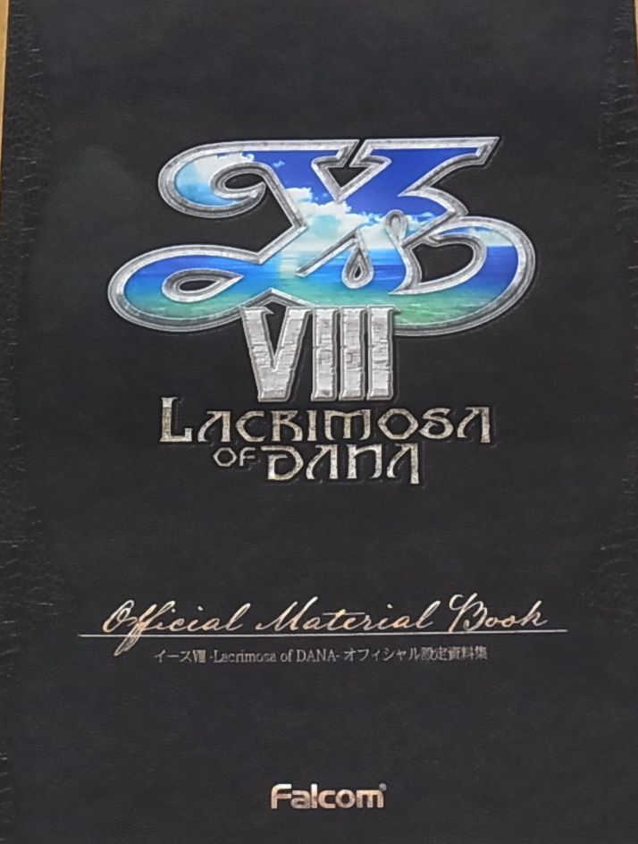 Ys 8 Lacrimosa of DANA Official Material Book Setting Art Ys8 