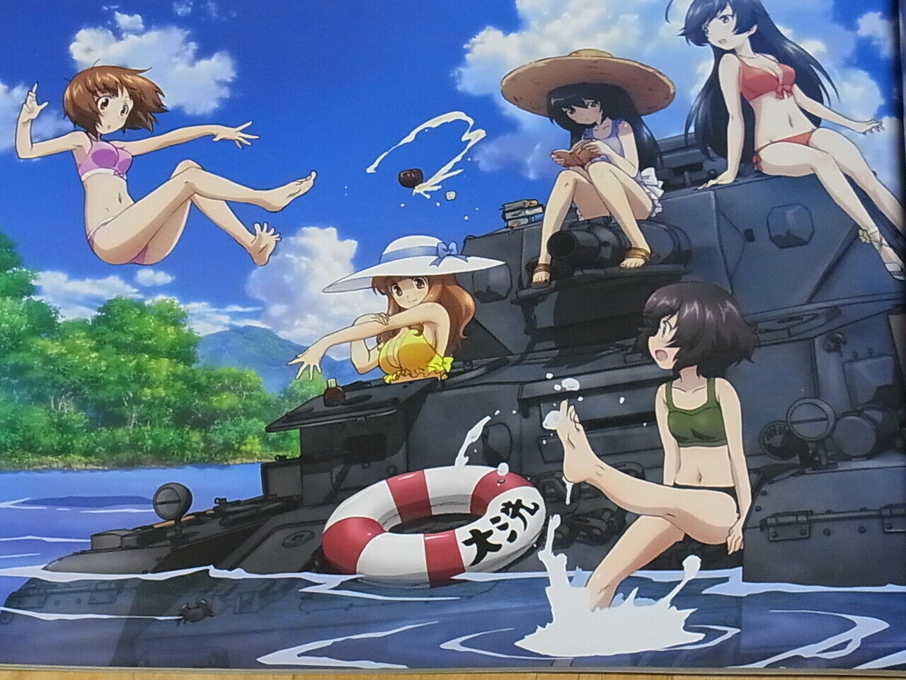 GIRLS und PANZER Characters Official Art Works Sensyadou Syoujyo Syashin Syuu 1 