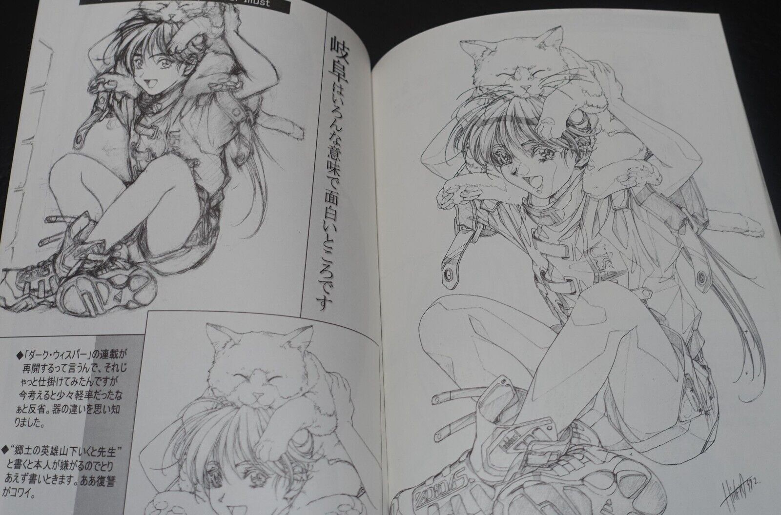 Hiderou Horibe Illustration Art Work Book PRODUCTION 