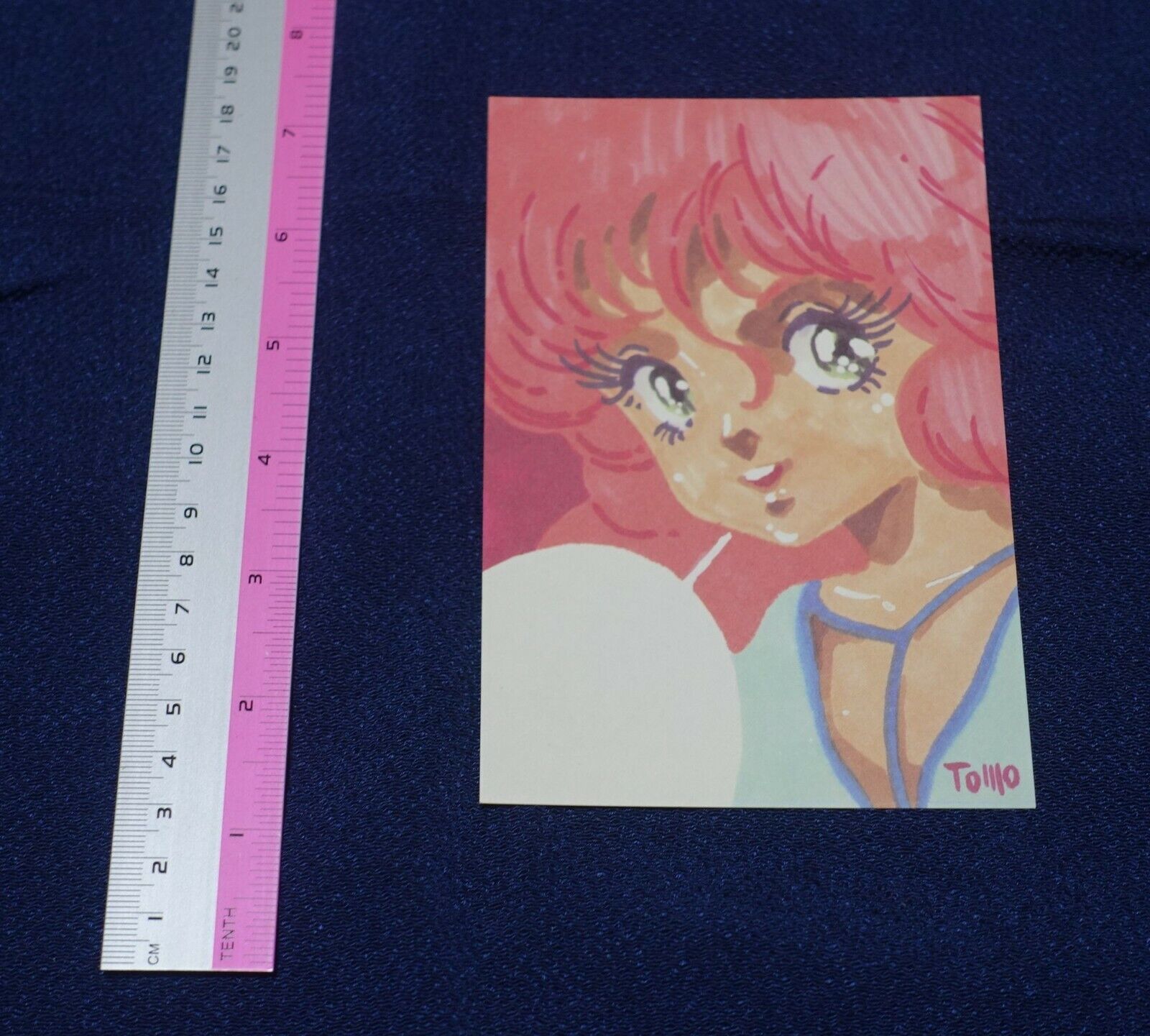 Post Card From Japanese Old Animation Magazine Aura Battler Dunbine A 