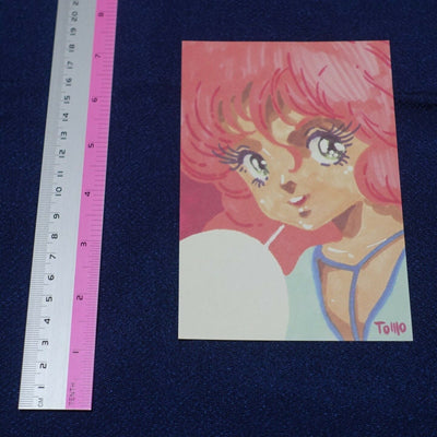 Post Card From Japanese Old Animation Magazine Aura Battler Dunbine A 