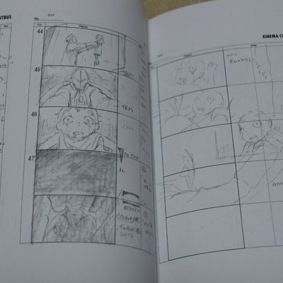 MADE IN ABYSS DAWN OF A DEEP SOUL Movie Story Board Art Book 380 Page 