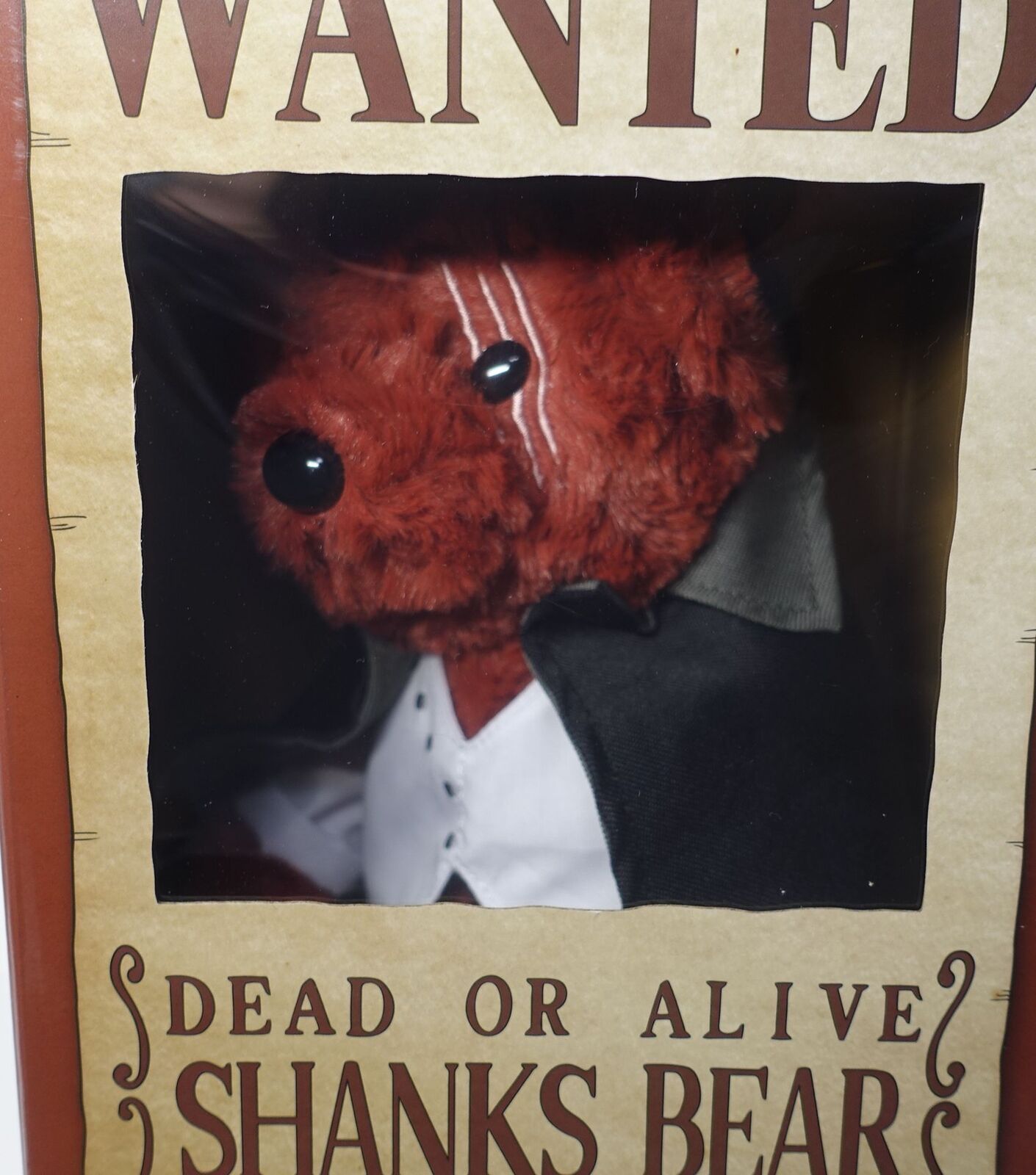 ONE PIECE FILM RED Plushie SHANKS BEAR Plush Doll 