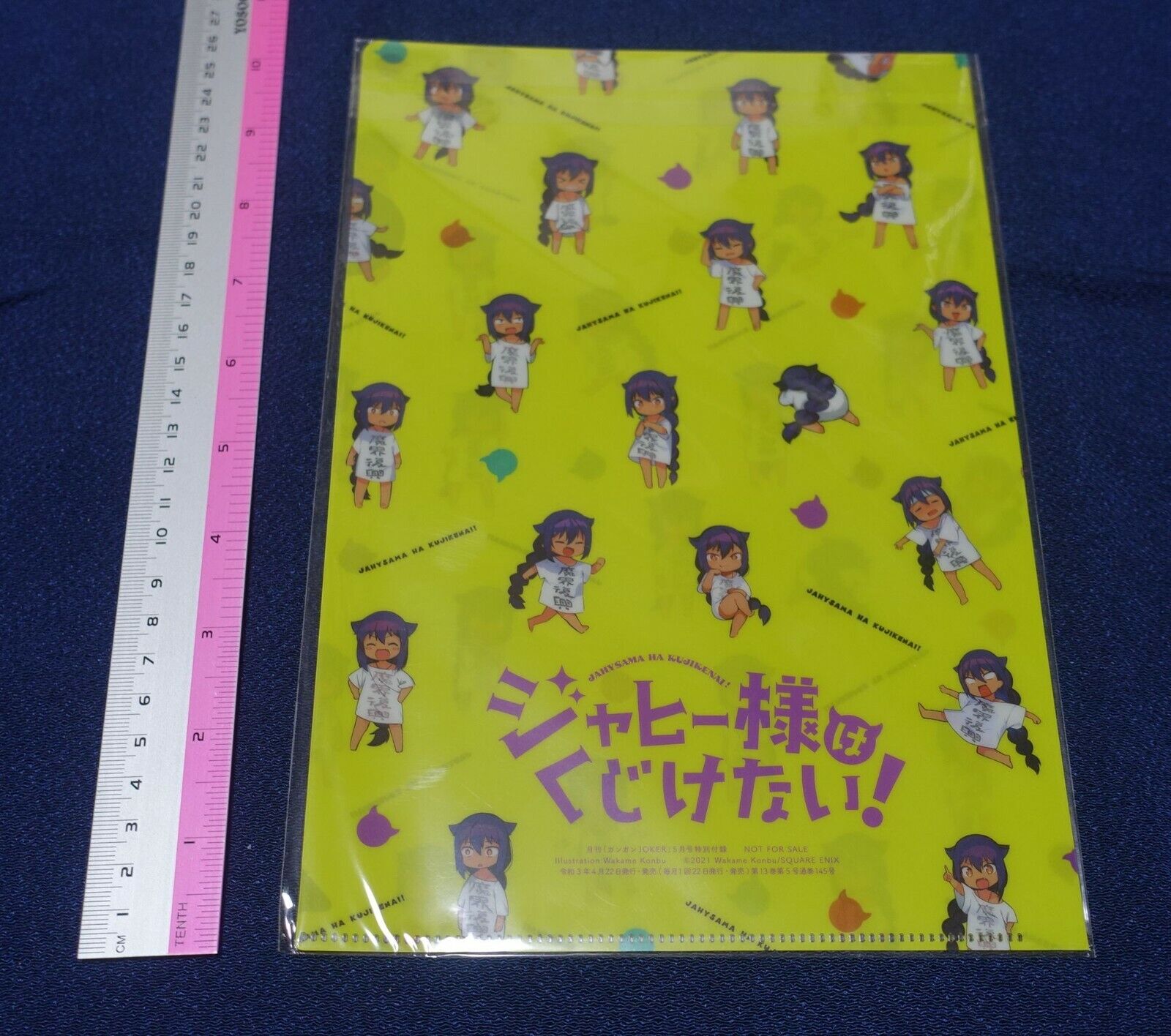 The Great Jahy Will Not Be Defeated! PVC Art Sheet Clear File A 