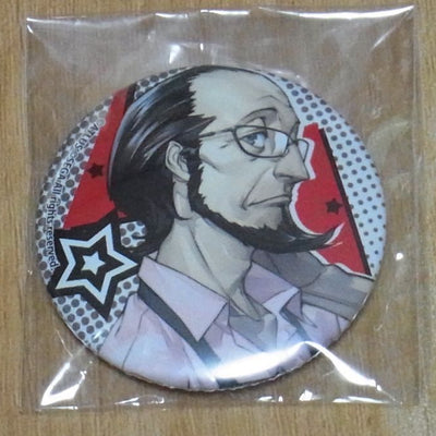 Persona5 45 mm Button Badge Sojiro Sakura Persona 5 RARE 