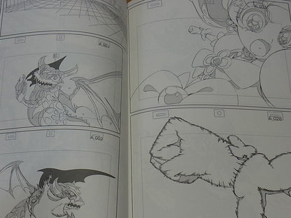 Shingo Fujii Animation Keyframe art works Go! Princess Precure Anime Furaibo 201 
