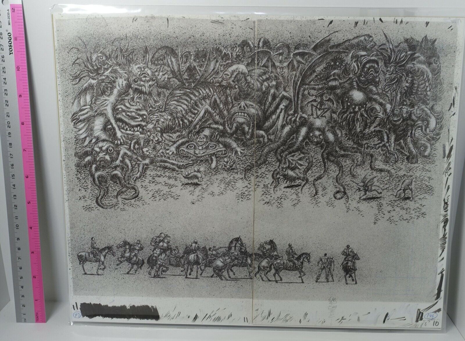 BERSERK EVENT Reproduction of Original Picture The Band of the Hawk in Apostles 