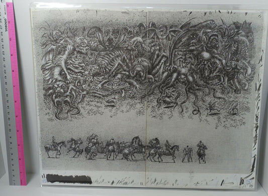 BERSERK EVENT Reproduction of Original Picture The Band of the Hawk in Apostles 