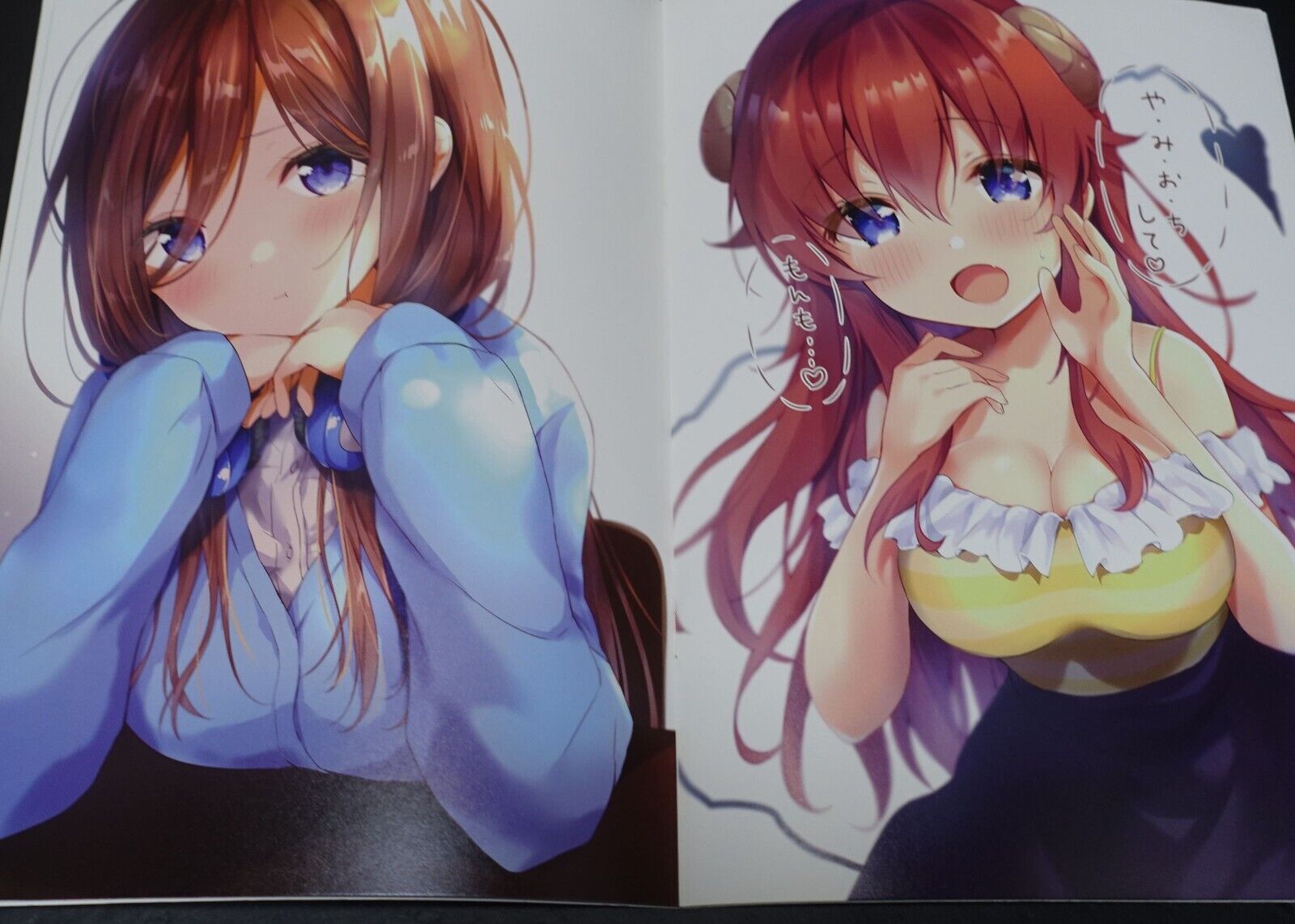 Ameusagi Re Zero Rem & The Quintessential Quintuplets Fan Art Book Con Fiture 