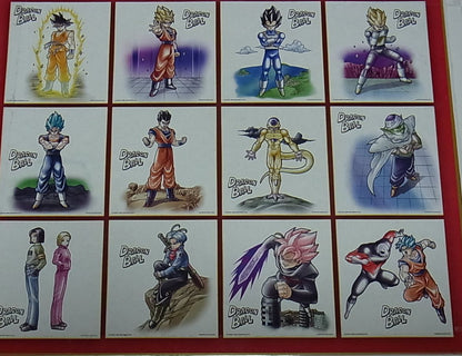 Dragon Ball Super Print Shikishi Art Board 27 x 24 cm 12 piece complete set 