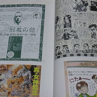 Shin Megami Tensei Series 25th anniversary Memorial Book MEGATENMANIACS Megaten 