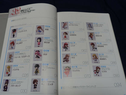 MEDIA WORKS 20th Aniv Dengeki 20 Heroines Mini figure instruction book 