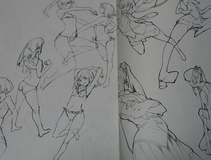 Syuuichi Izeki Animation Illustrator Portfolio Art Book Working Girls 3 