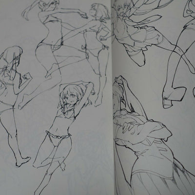 Syuuichi Izeki Animation Illustrator Portfolio Art Book Working Girls 3 