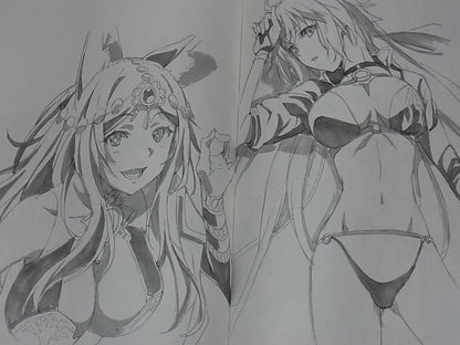 Koutarou Nakamura Fate FGO Fan Art Book FGO illustrations 