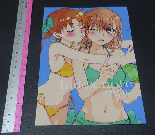 Yuichi Tanaka A Certain Scientific Railgun Designer's Art Book Index.note 22.08 