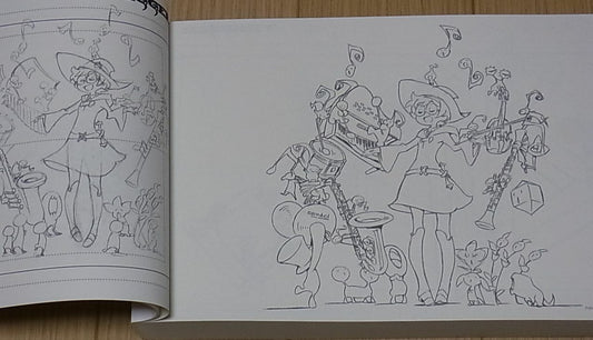 Yusuke Yoshigaki Little Witch Academia Illustration & Character Design Art Book 