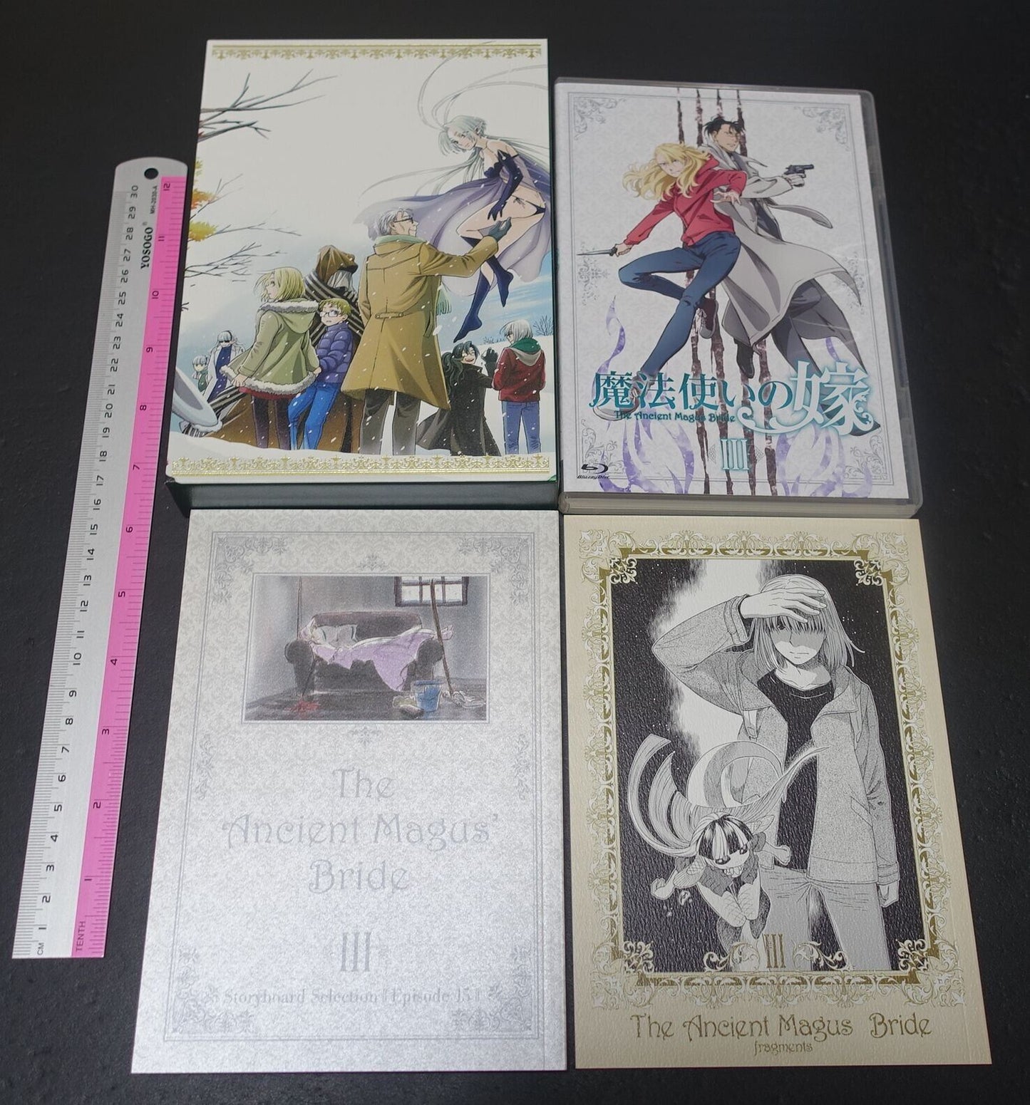 The Ancient Magus Bride Mahou Tsukai no Yome Blu-ray Limited Edition Vol.1-4 
