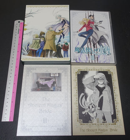 The Ancient Magus Bride Mahou Tsukai no Yome Blu-ray Limited Edition Vol.1-4 