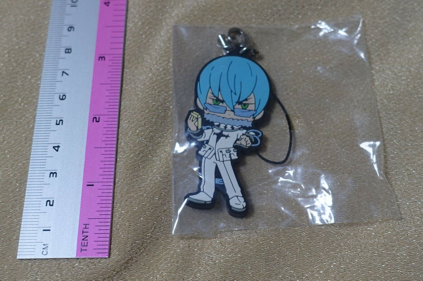 KILL LA KILL Kyun Chara Rubber Key Chain Houka Inumuta 