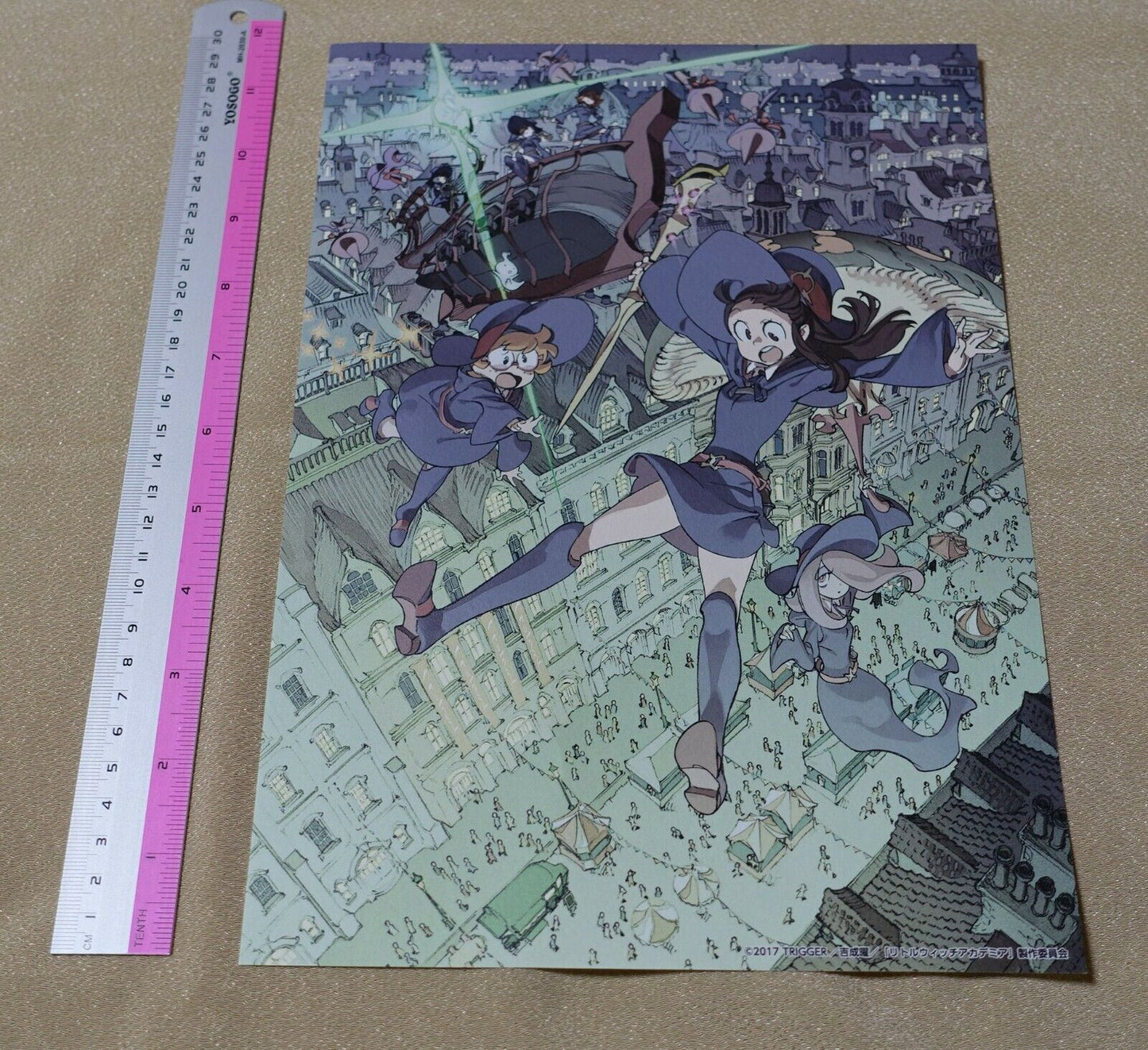 Little Witch Academia Event Privilege Portrait Art Sheet 