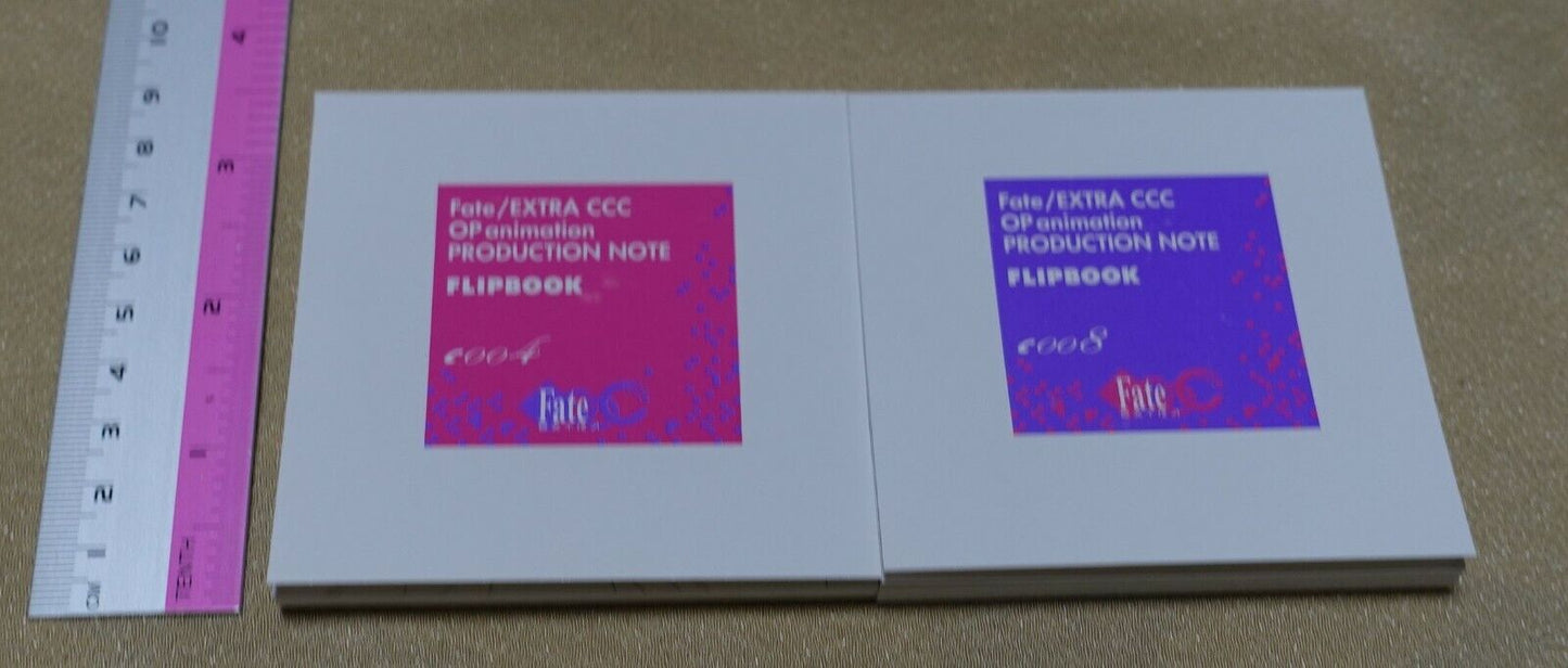 Fate EXTRA CCC OP animation PRODUCTION NOTE Labyrinth Box 