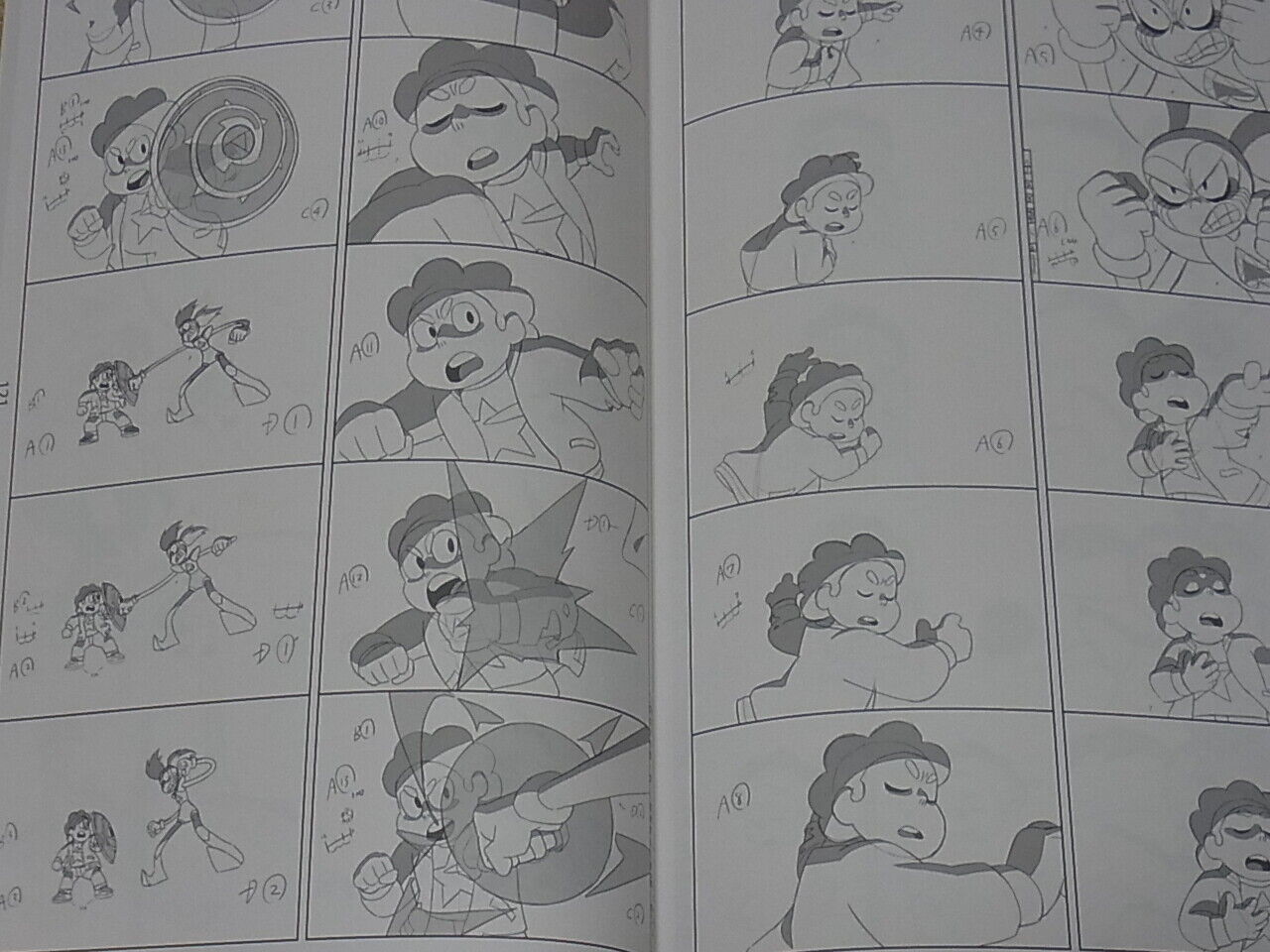 TAKAFUMI HORI KEY ANIMATION NOTE 2019 Dororo Steaven Universe etc C97 