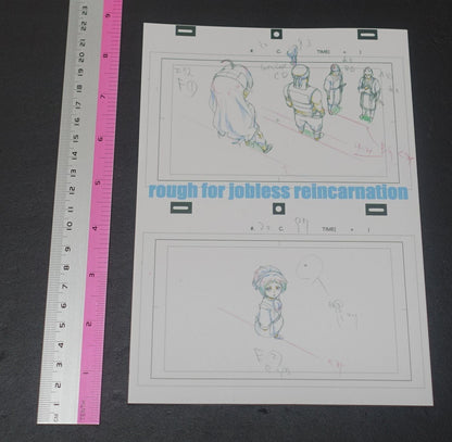 Wakaba-ke Mushoku Tensei Rough Key Animation Art Work Book 