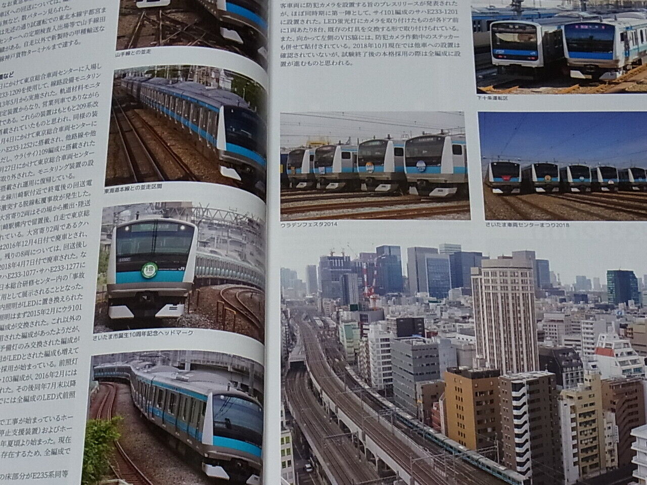 Japanese Capital Area Train E233 Detail File Book 2018 Winter 218 page 
