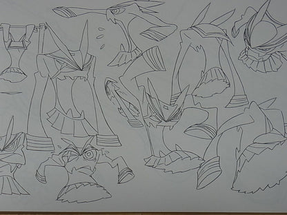 Kill La Kill Setting Art Book 1 Very Rare SUSHIO 