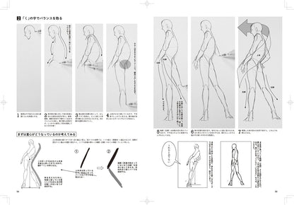 How to draw bold poses Basic movements,various movements and angles 