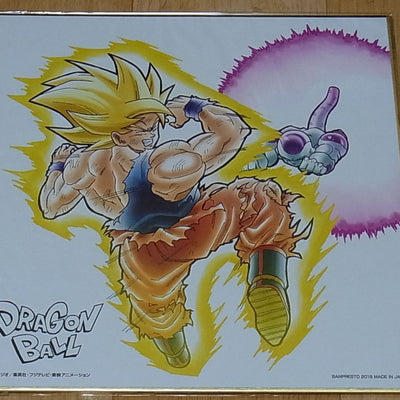 Dragon Ball Super Print Shikishi Art Board 20 x 20 cm Goku & Frieza 