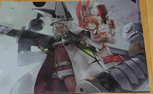 VampireKiller Guilty Gear Fan Made PVC Art Sheet Clear File 