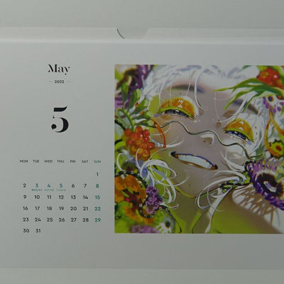 Mai Yoneyama Illustration Art Desk Calendar APR.2022-MAR.2023 