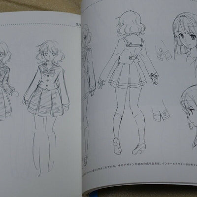 Sound! Euphonium BACKSTAGE PROCESS OF CHARACTER DESIGN ART BOOK 