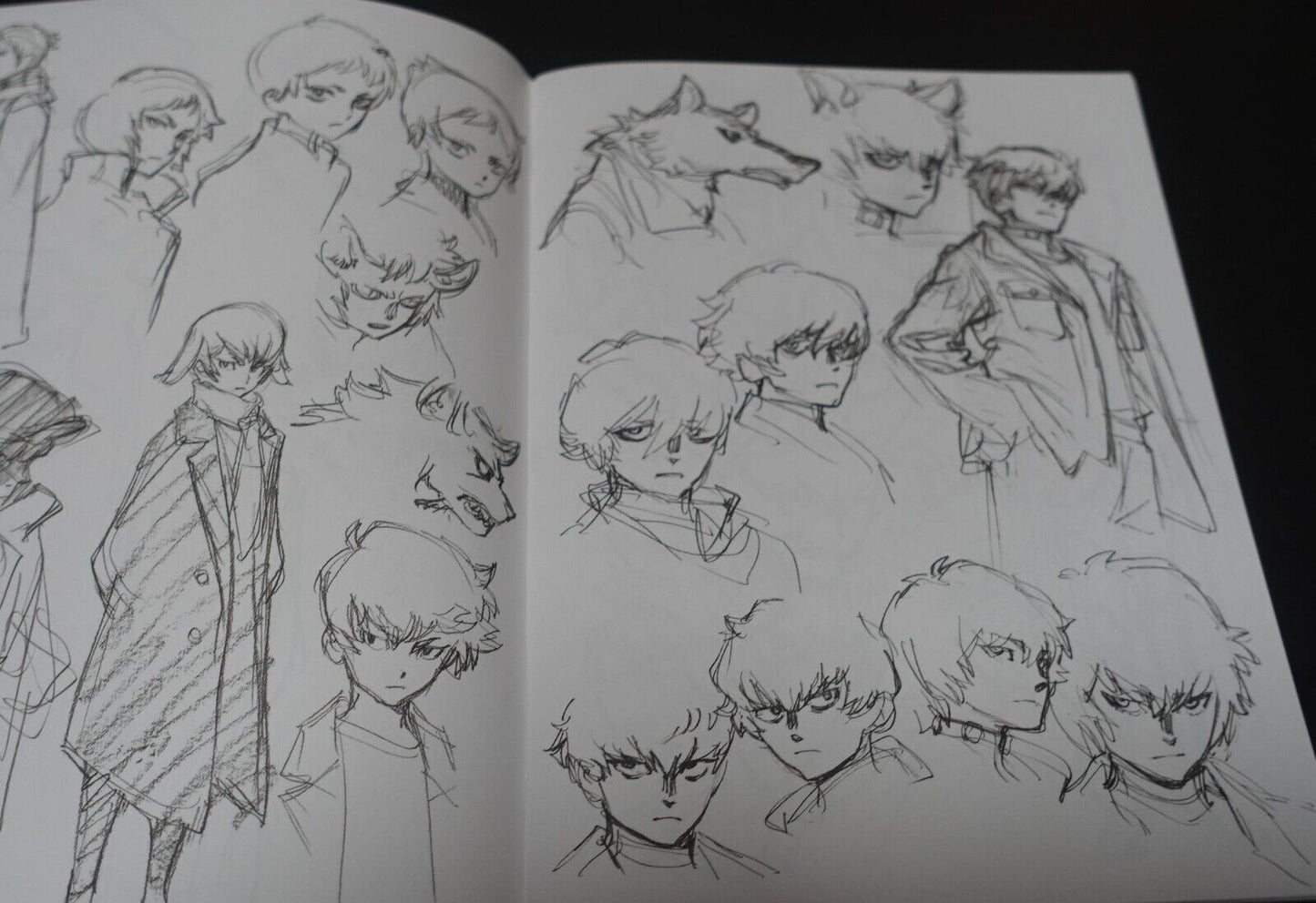 Yoh Yoshinari BNA Animation ROUGH DESIGN ART WORK NOTE BOOK vol.2 